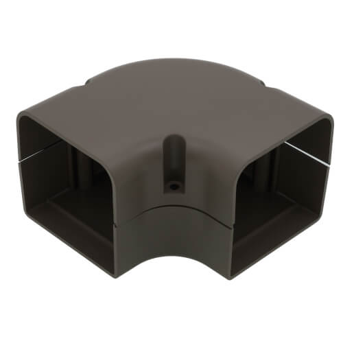 Main product image of 3" SpeediChannel 90-Degree Flat Bend (Brown)