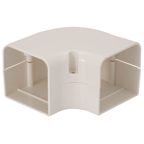 Main product image of 3" SpeediChannel 90-Degree Flat Bend (White)