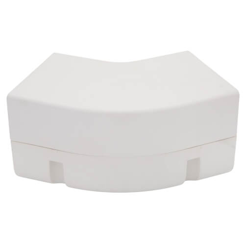 Main product image of 3" SpeediChannel 45-Degree Flat Bend (White)