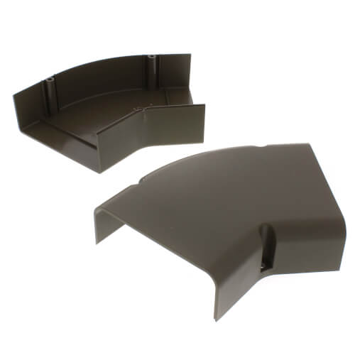 Main product image of 4" SpeediChannel 45-Degree Flat Bend (Brown)