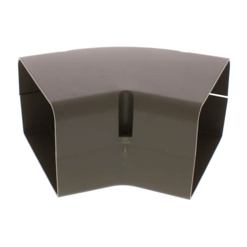 Main product image of 4" SpeediChannel 45-Degree Flat Bend (Brown)
