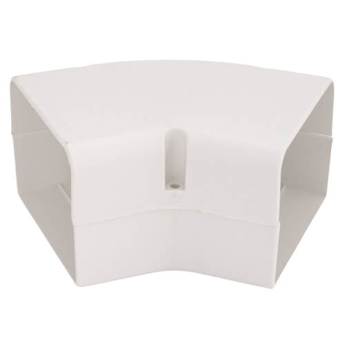 Main product image of 4" SpeediChannel 45-Degree Flat Bend (White)