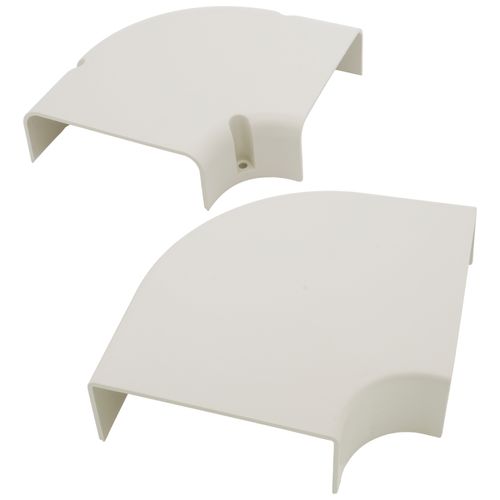 Main product image of 4" SpeediChannel 90-Degree Flat Bend (Natural)