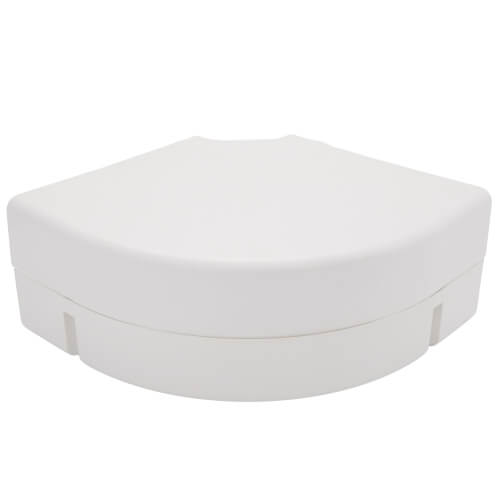 Main product image of 6" SpeediChannel 90-Degree Flat Bend (White)