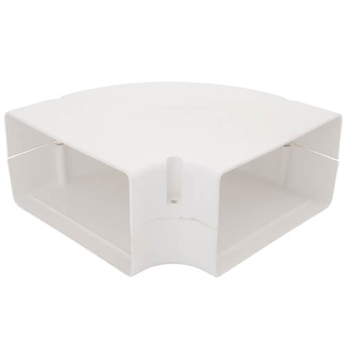 Main product image of 6" SpeediChannel 90-Degree Flat Bend (White)