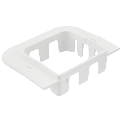 Main product image of 3" SpeediChannel Flat Wall Escutcheon (White)