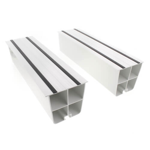 Main product image of 14" White Hef-T-Block Mounting Block (Pack of 2)