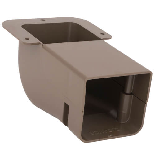 Main product image of 3" SpeediChannel Wall Penetration Cover (Brown)