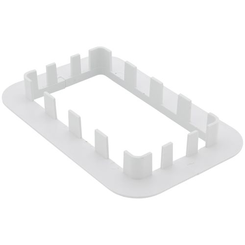 Main product image of 6" SpeediChannel Wall Escutcheon (White)