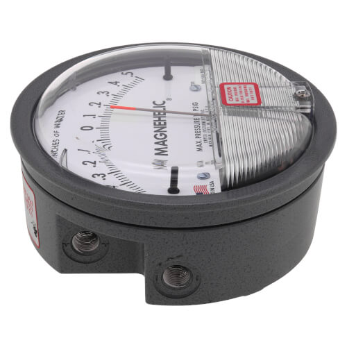 Main product image of Magnehelic Differential Pressure Gage (0.5" - 0" - 0.5" W.C.)
