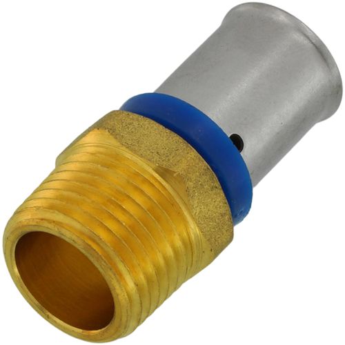 Main product image of 1/2" PAP to 1/2" NPT Press Transition to NPT DZR (bag of 10)