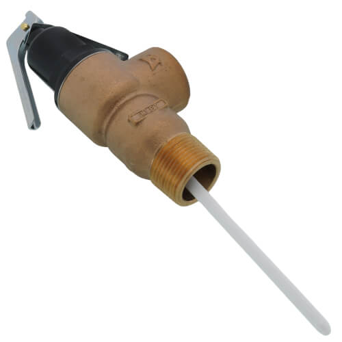 Main product image of 1" FVMX-4LS Commercial T&P Relief Valve Long Shank, Lead Free (Male Inlet)