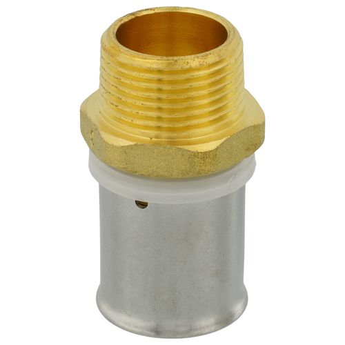 Main product image of 3/4" PAP to 3/4" NPT Press Transition to NPT DZR (Bag of 10)
