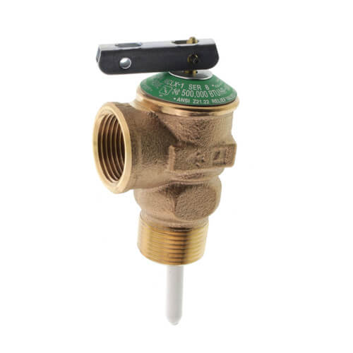 Main product image of 3/4" NCLX-1 Domestic T&P Relief Valve, Lead Free (1" Element)
