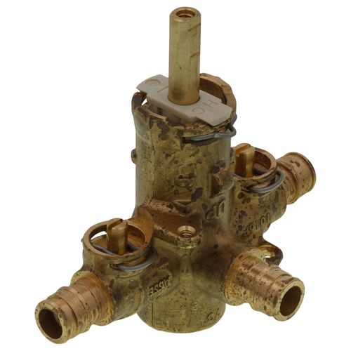 Main product image of M-Pact 3 Port Posi-Temp 1/2" Cold Expansion PEX Connection, w / Pressure Balancing, 2328PF
