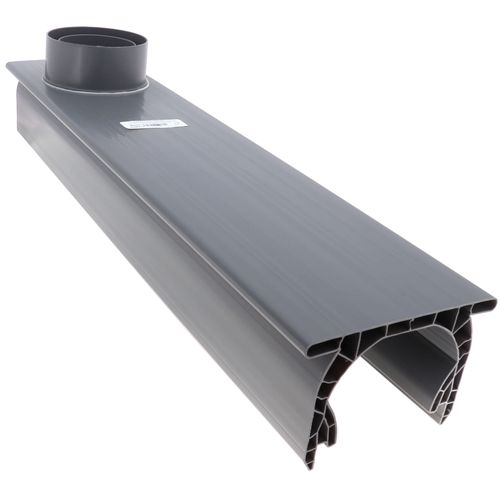 Main product image of 2' Spee-D Fabricated 3" & 4" Spigot Bottom Outlet w/ Strainer