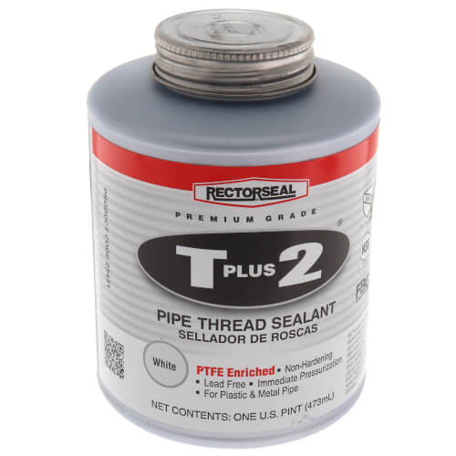 23431 Rectorseal 23431 RectorSeal T Plus 2 Pipe Thread Sealant (16 oz.)