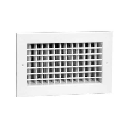 Main product image of 8" x 4" (Wall Opening Size) White Supply Register (92HVV  Series)