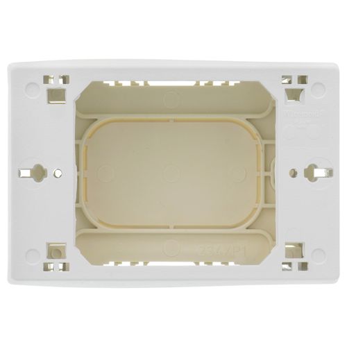 Main product image of Single-Gang Device Box Fitting (White)