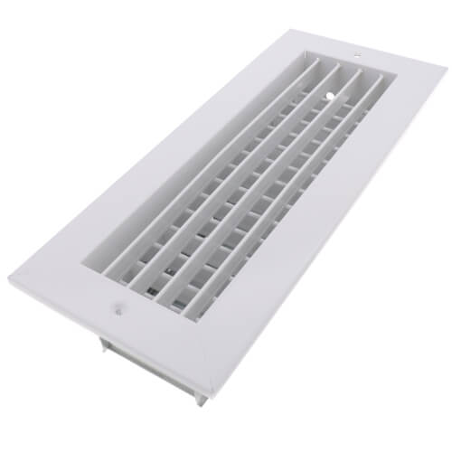 Main product image of 12" x 4" (Wall Opening Size) White Supply Register (92HVV Series)