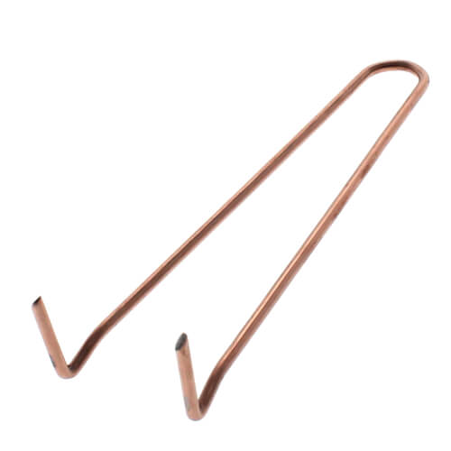 1/2" x 6" Copper Coated Pipe Hook