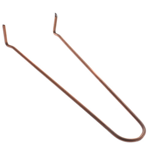 Main product image of 1" x 8" Copper Coated Pipe Hook