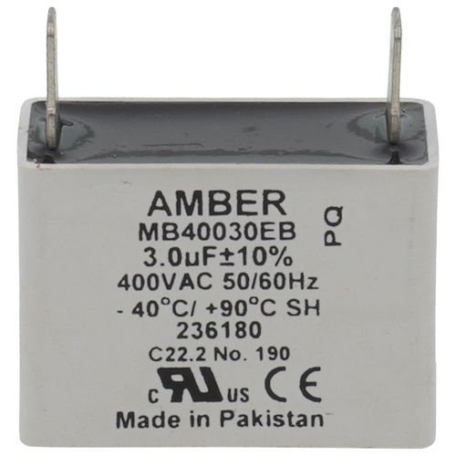 Main product image of Capacitor, 3MFD, 400Vac, 236180