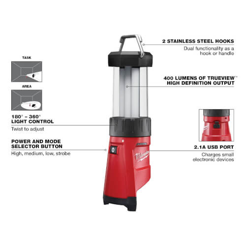 M12 LED Lantern/Flood Light