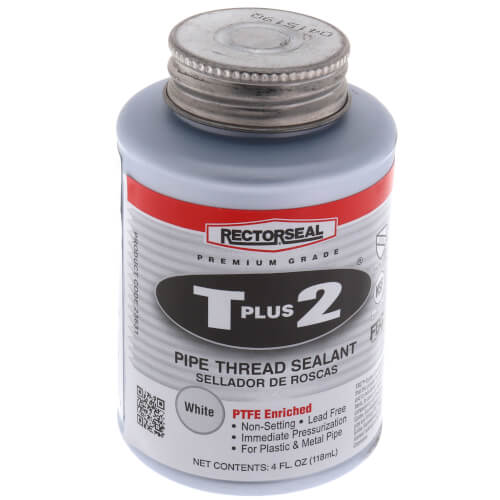 23631 Rectorseal 23631 RectorSeal T Plus 2 Pipe Thread Sealant (4 oz.)