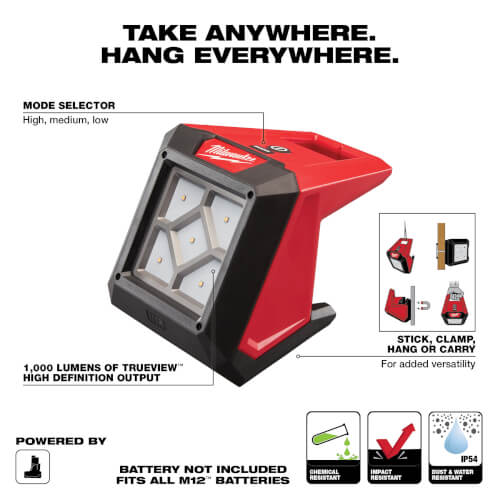 Main product image of M12 Compact Flood Light (Tool Only)