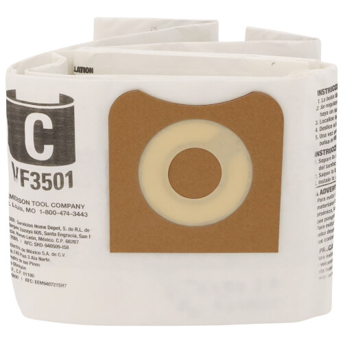 Main product image of Model VF3501 3 - 4.5 Gallon Dust Bag Filter 