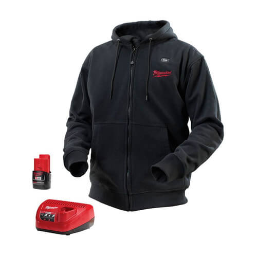 2381-XL - Milwaukee 2381-XL - M12 Black Heated Hoodie Kit (X-Large)