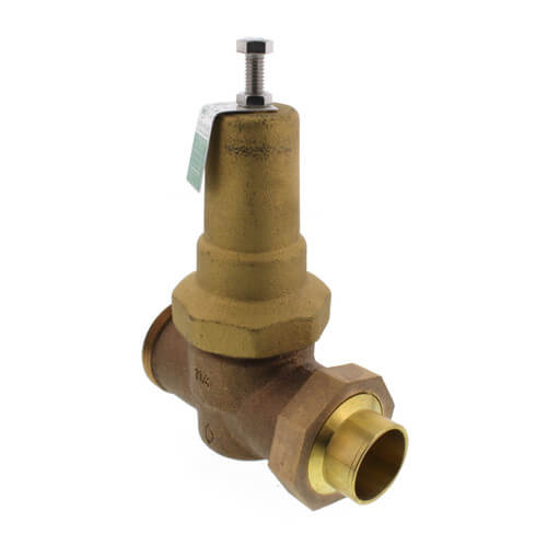 Main product image of 1-1/4" EB45 Single Union Sweat Pressure Regulating Valve, 45 PSI (Lead Free)