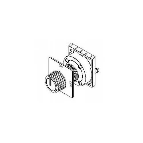 Main product image of 3-Position, 4-Port Selector Switch (unused ports blocked)