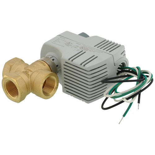 Main product image of 3/4" NPT 3-Way Diverting Zone Valve Fail AB-B Actuator, 4.1 Cv (120V)