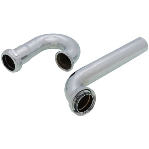 Main product image of 1-1/4" Chrome Plated Brass P-Trap, 20 GA L/CO