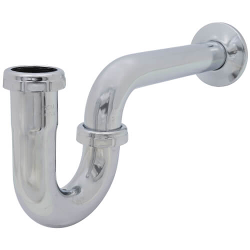 Main product image of 1-1/4" Chrome Plated Brass P-Trap, 20 GA L/CO