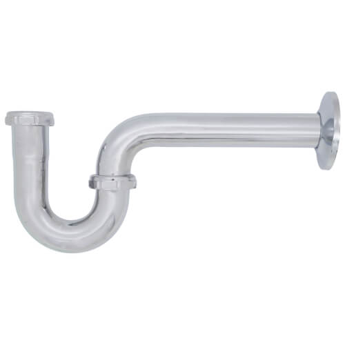 Main product image of 1-1/4" Chrome Plated Brass P-Trap, 20 GA L/CO