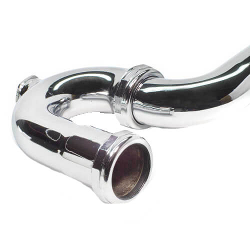 Main product image of 1-1/2" Chrome Plated Brass P-Trap, 17 GA W/CO