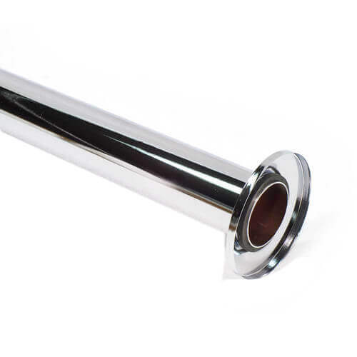 Main product image of 1-1/2" x 20-1/2" Chrome Plated Brass S-Trap, 17 GA L/CO