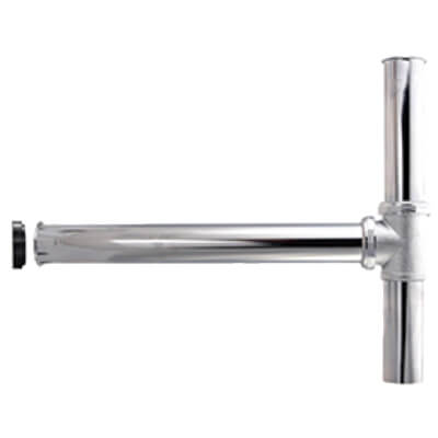 Main product image of 1-1/2" x 13" Chrome Plated Tubular Disposer Waste, 17 GA