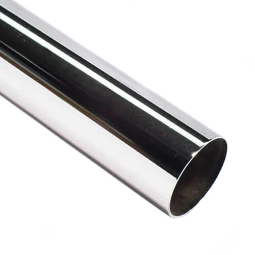 Main product image of 1-1/2" x 6", 22 GA, CP Flanged Tailpiece