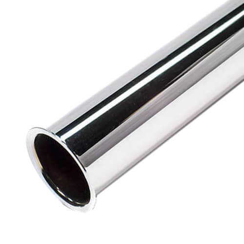 Main product image of 1-1/2" x 6", 22 GA, CP Flanged Tailpiece