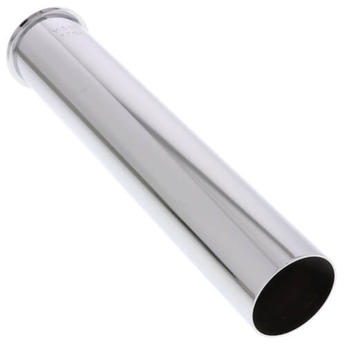 Main product image of 1-1/2" x 8", 17 GA, CP Flanged Tailpiece