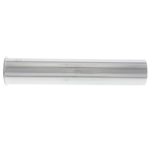 Main product image of 1-1/2" x 8", 17 GA, CP Flanged Tailpiece