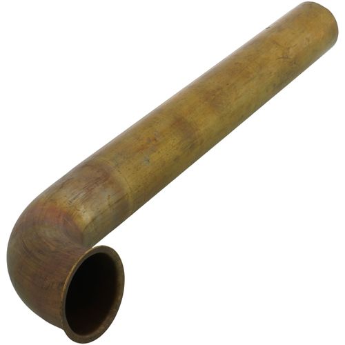 Main product image of 1-1/2" x 12", 17 GA, Rough Brass Quick Hook-up Waste Bend