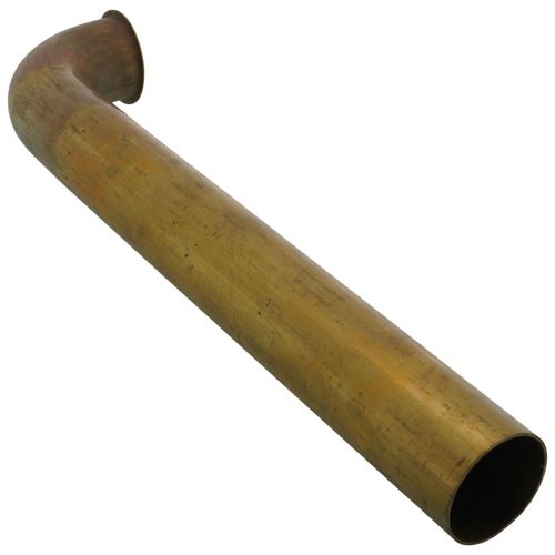 Main product image of 1-1/2" x 12", 17 GA, Rough Brass Quick Hook-up Waste Bend