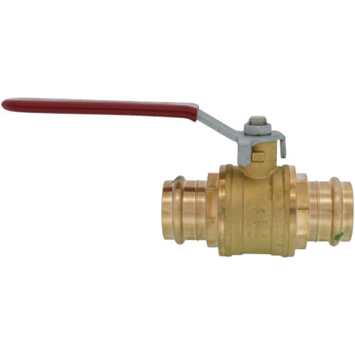 Main product image of 1-1/4" ProPress Bronze/Brass Full Port Ball Valve (Press x Press)