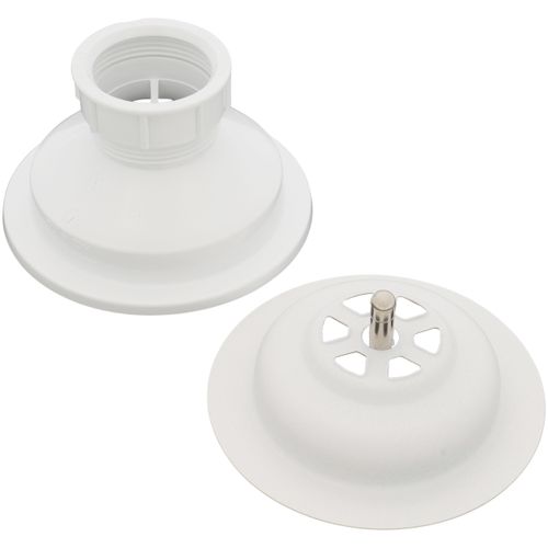 Main product image of Color-Coordinated Metal Basket Strainer (White)