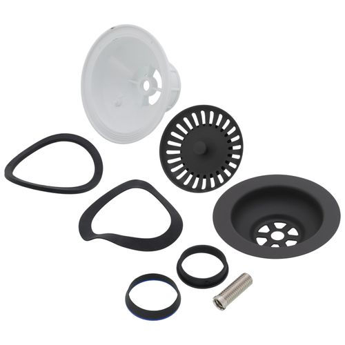 Main product image of Color-Coordinated Metal Basket Strainer (Cinder)